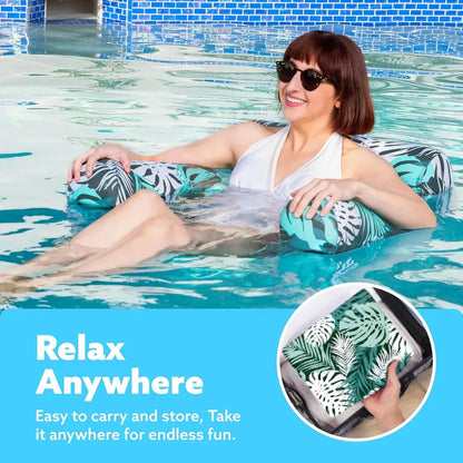 🏖️☀️Inflatable Pool Floats Adult.  Floating Lounge Chairs . Blow up Pool Noodles for Adult Heavy Duty