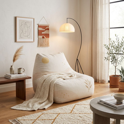 Soft Printed Bean Bag Chair